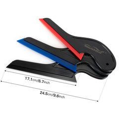 NEWISHTOOL 3-piece tint kit supports versatile glass cleaning and installation tasks.