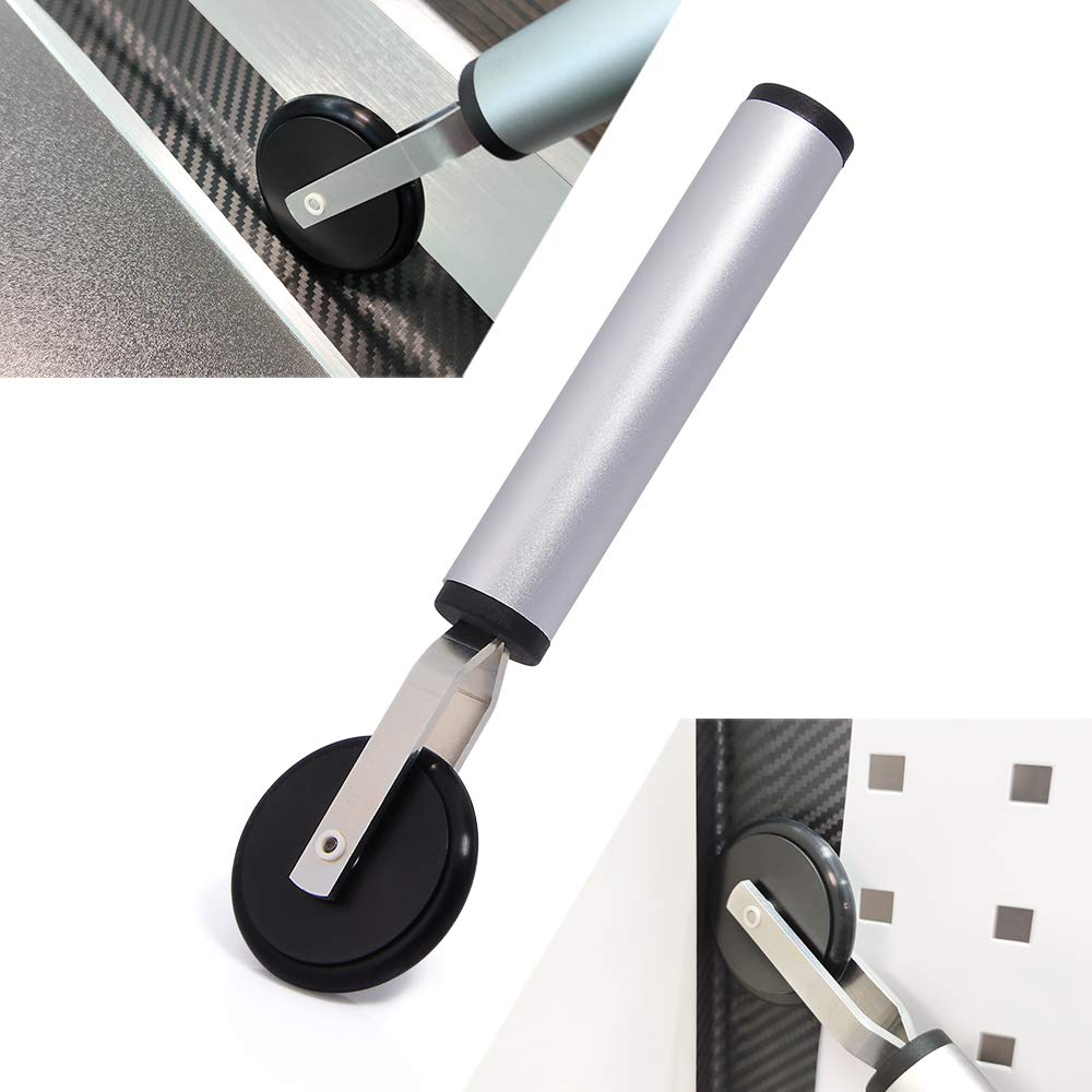 NEWISHTOOL door-gap and waistline vinyl application for precise results.