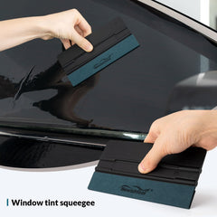NEWISHTOOL dual-edge window tint squeegee for versatile edges.