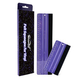 NEWISHTOOL felt squeegee 15cm edge for safe vinyl wrapping and smoothing