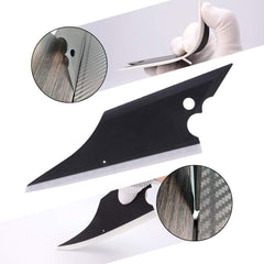 NEWISHTOOL Pro Vinyl Wraps Applicator Tool Kit magnetic holders assist film positioning.