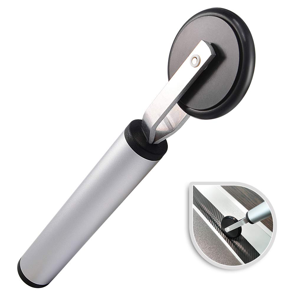 NEWISHTOOL rubber seam roller wheel for smooth vinyl wrapping.