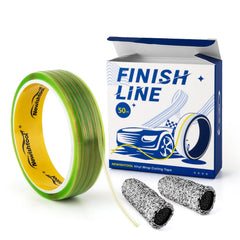 NEWISHTOOL vinyl wrap cutting tape edge in action for precise lines