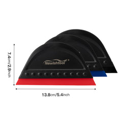 NEWISHTOOL Water removal squeegee soft-blade for showers.