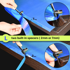NEWISHTOOL Wrap Tool supports repeatable cuts for efficient installations