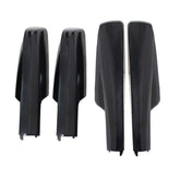 NewYall black roof rail end cap for Highlander protects rail ends