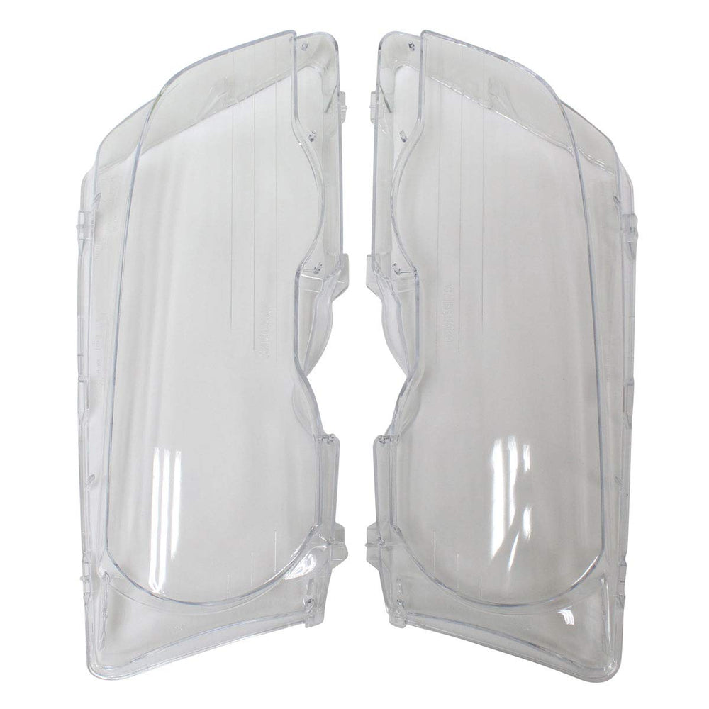 NewYall BMW E46 M3 2DR clear headlight cover pair for direct fit