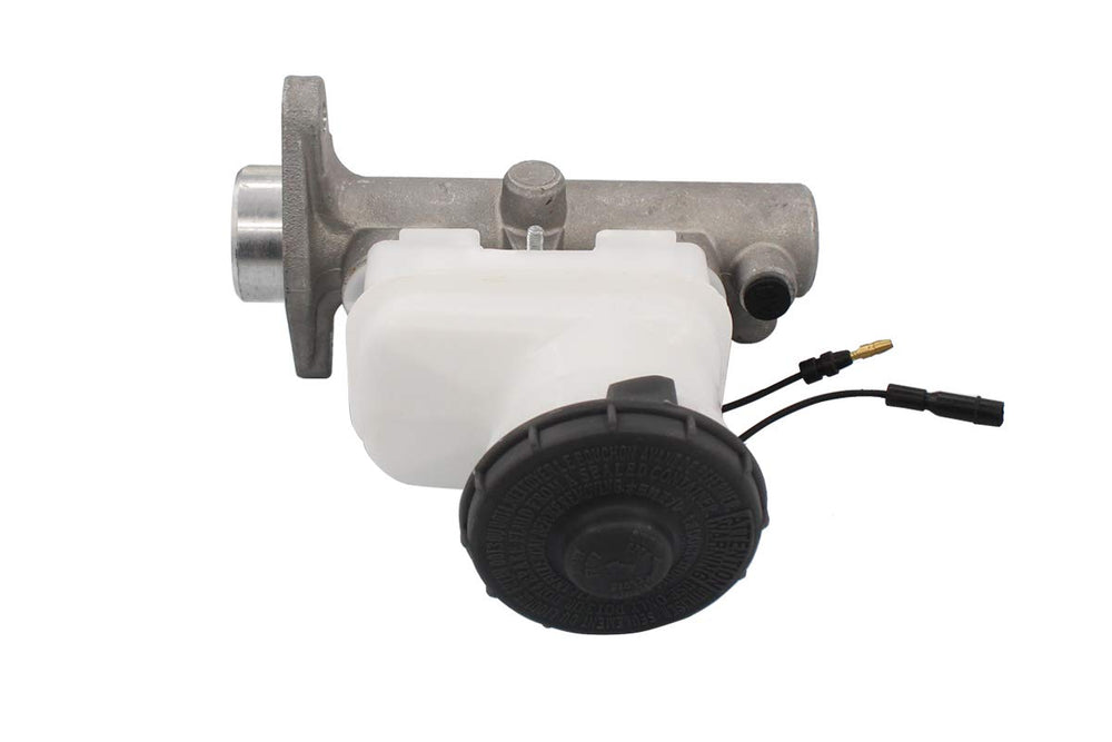 Wiring and connectors ready for installation on NewYall brake master cylinder.