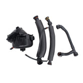 NewYall crankcase vent kit in BMW engine bay improves airflow