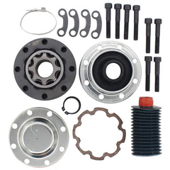 NewYall driveshaft repair kit front view for Jeep Wrangler highlighting a complete component set