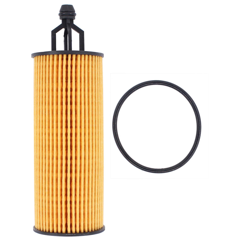 NewYall engine oil filter closeup gasket detail for reliable sealing during oil changes