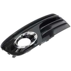 NewYall glossy black ABS fog light cover for Audi Q5 right side, clean factory appearance.