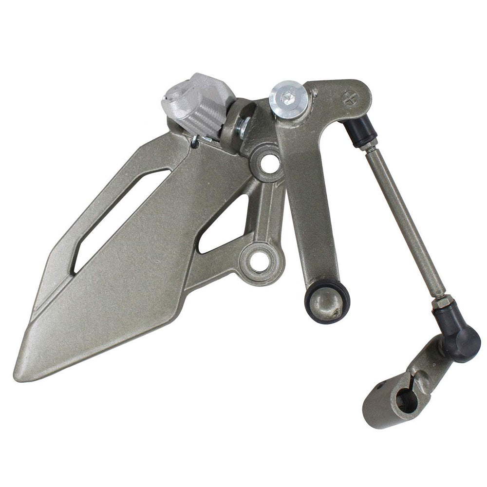 NewYall foot peg bracket for Ninja 250 (2013-2015) supports comfortable footing during rides.