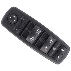 NewYall front left switch installed in dashboard shows easy, direct replacement.