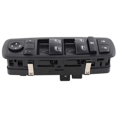 NewYall front left power window switch close-up for reliable operation in Jeep Grand Cherokee 2014-2019.