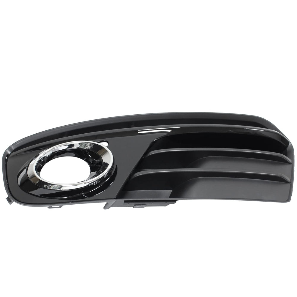 NewYall glossy black ABS front bumper fog light cover for Audi Q5.