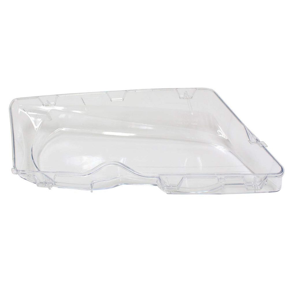NewYall headlight lens cover set for BMW E46 2DR with crystal-clear finish