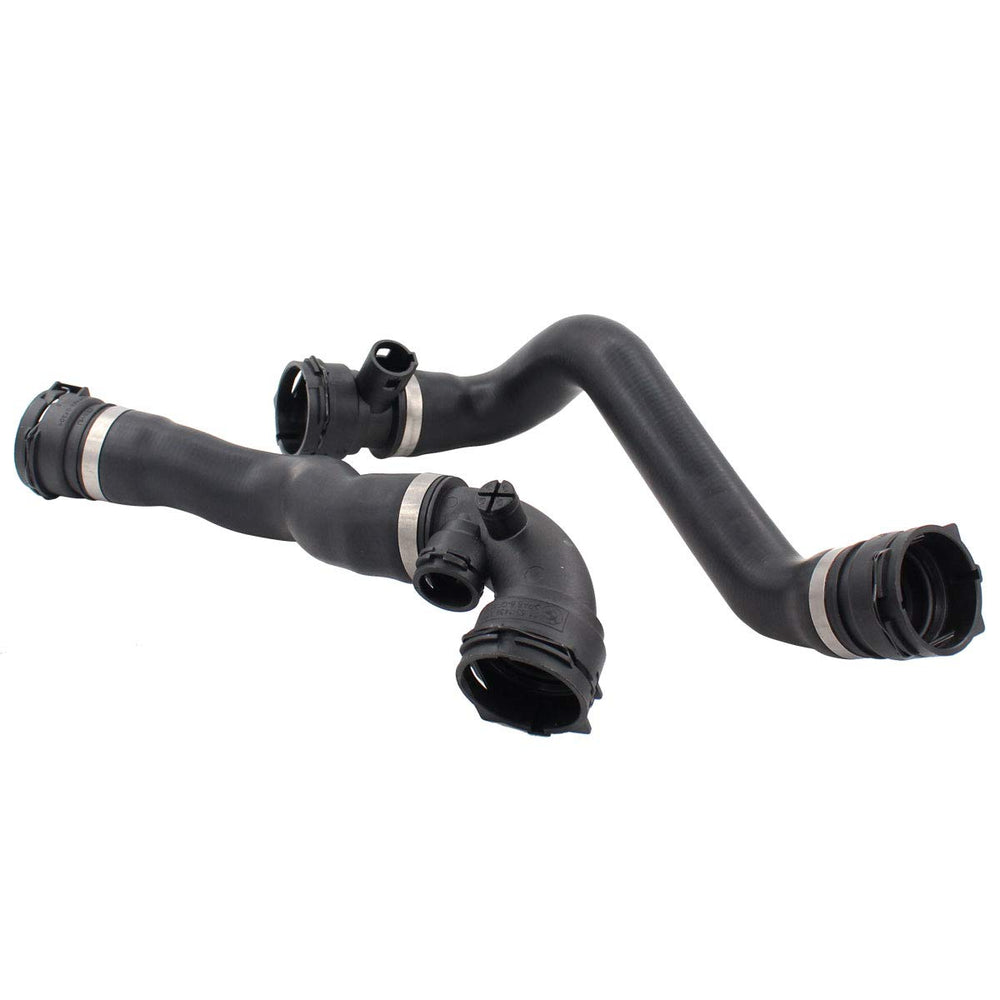 NewYall E46 hose kit ready for installation in a tidy engine bay.