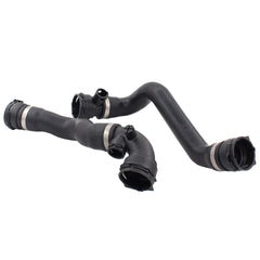 NewYall E46 hose kit ready for installation in a tidy engine bay.