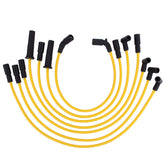 NewYall 8mm spark plug wire set closeup showing durable insulation for reliable ignition
