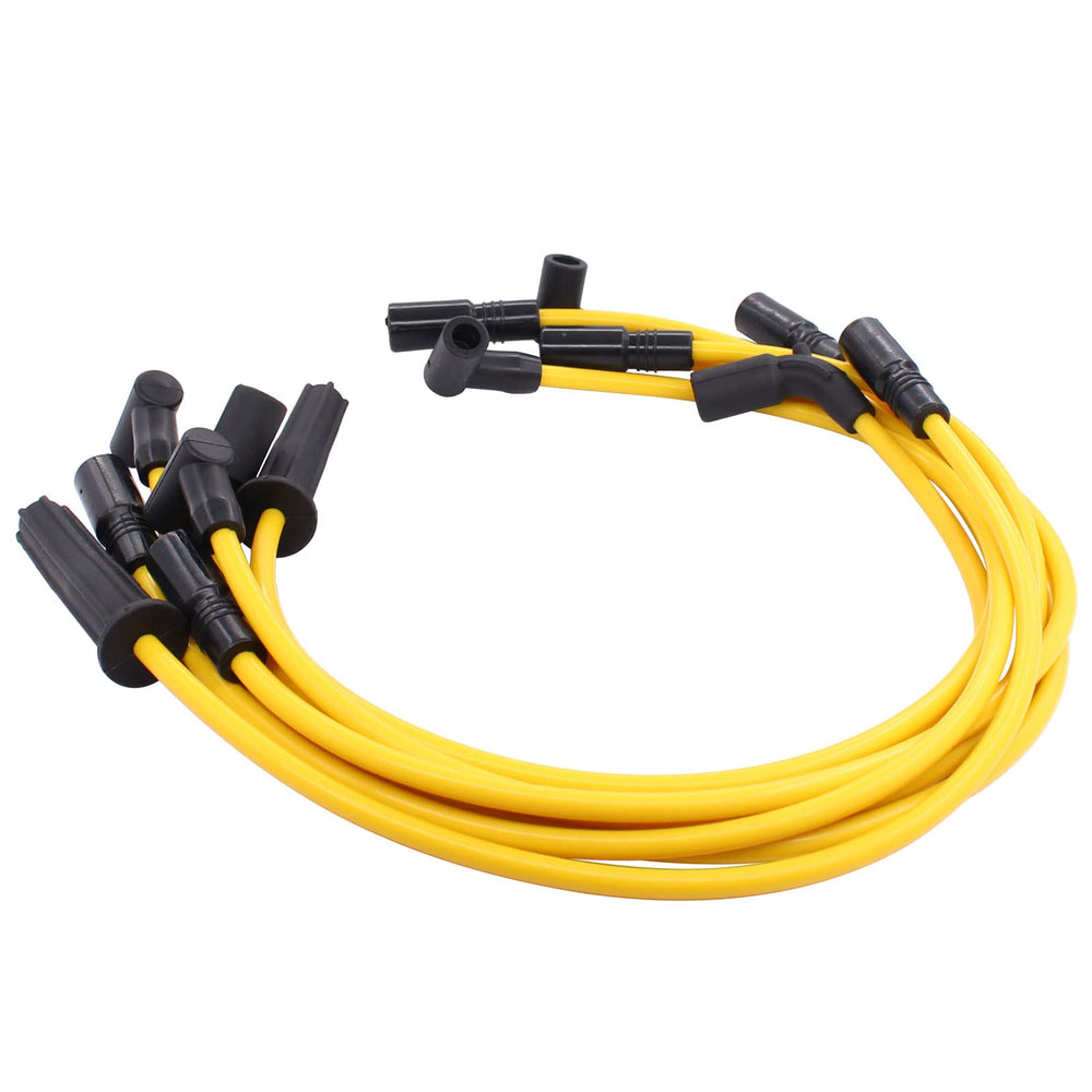 NewYall 8mm spark plug wire set packaging highlighting value and contents