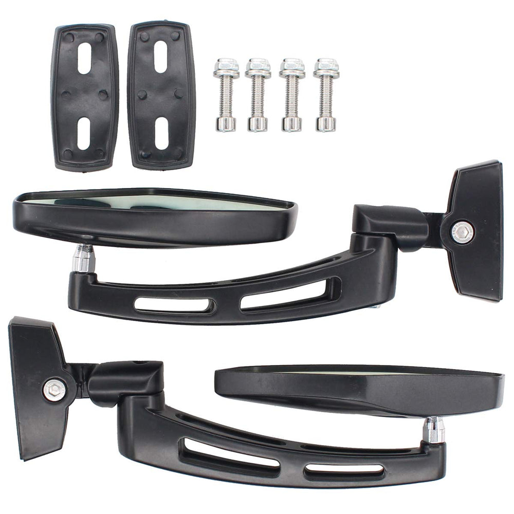 NewYall rearview mirrors offer adjustable angle for customized lane awareness.