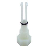 NewYall radiator drain plug on Ford F-150 for easier coolant maintenance