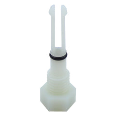 NewYall radiator drain plug on Ford F-150 for easier coolant maintenance