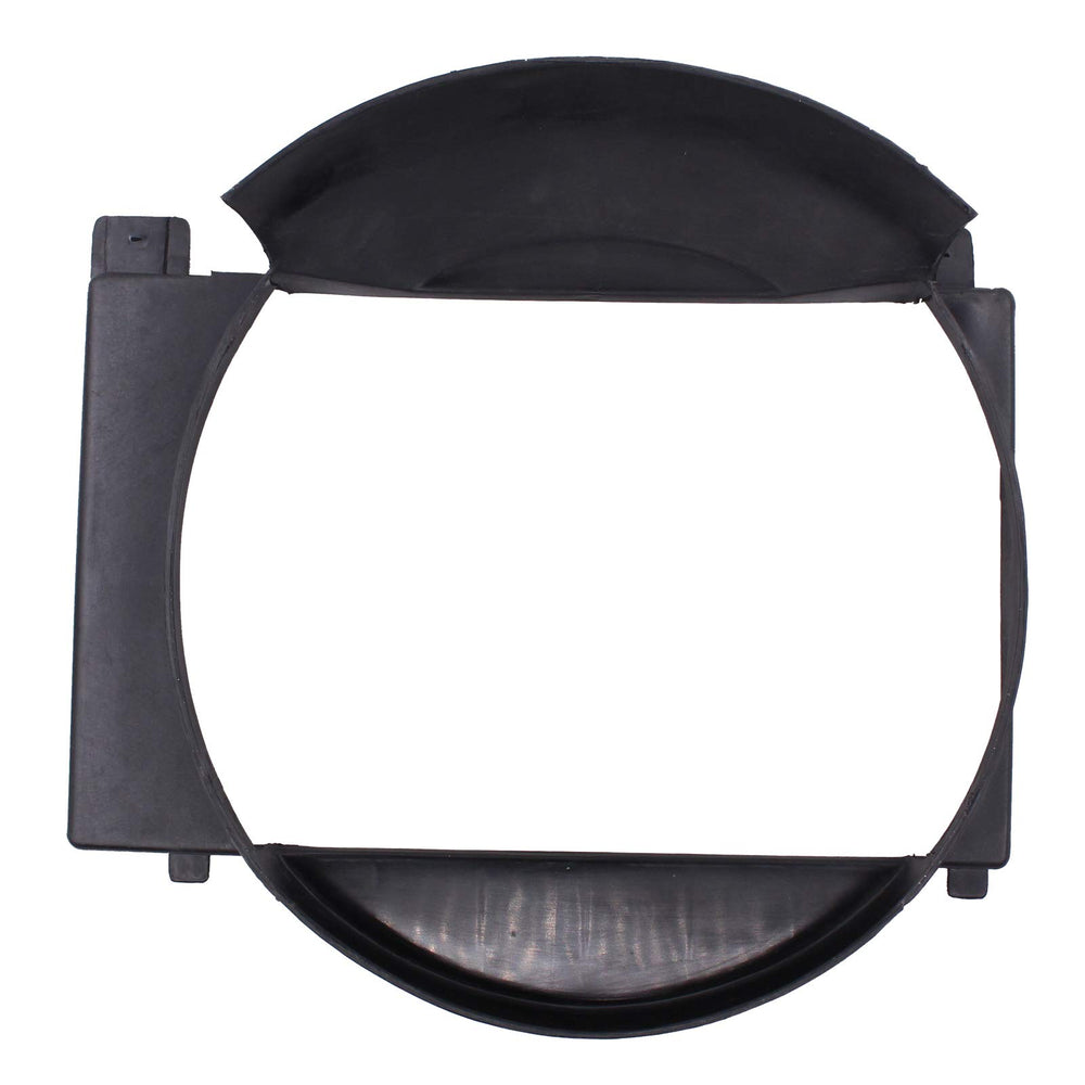 NewYall single fan shroud for Jeep Cherokee side view supports efficient fan operation.