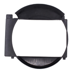NewYall single fan shroud for Jeep Cherokee side view supports efficient fan operation.