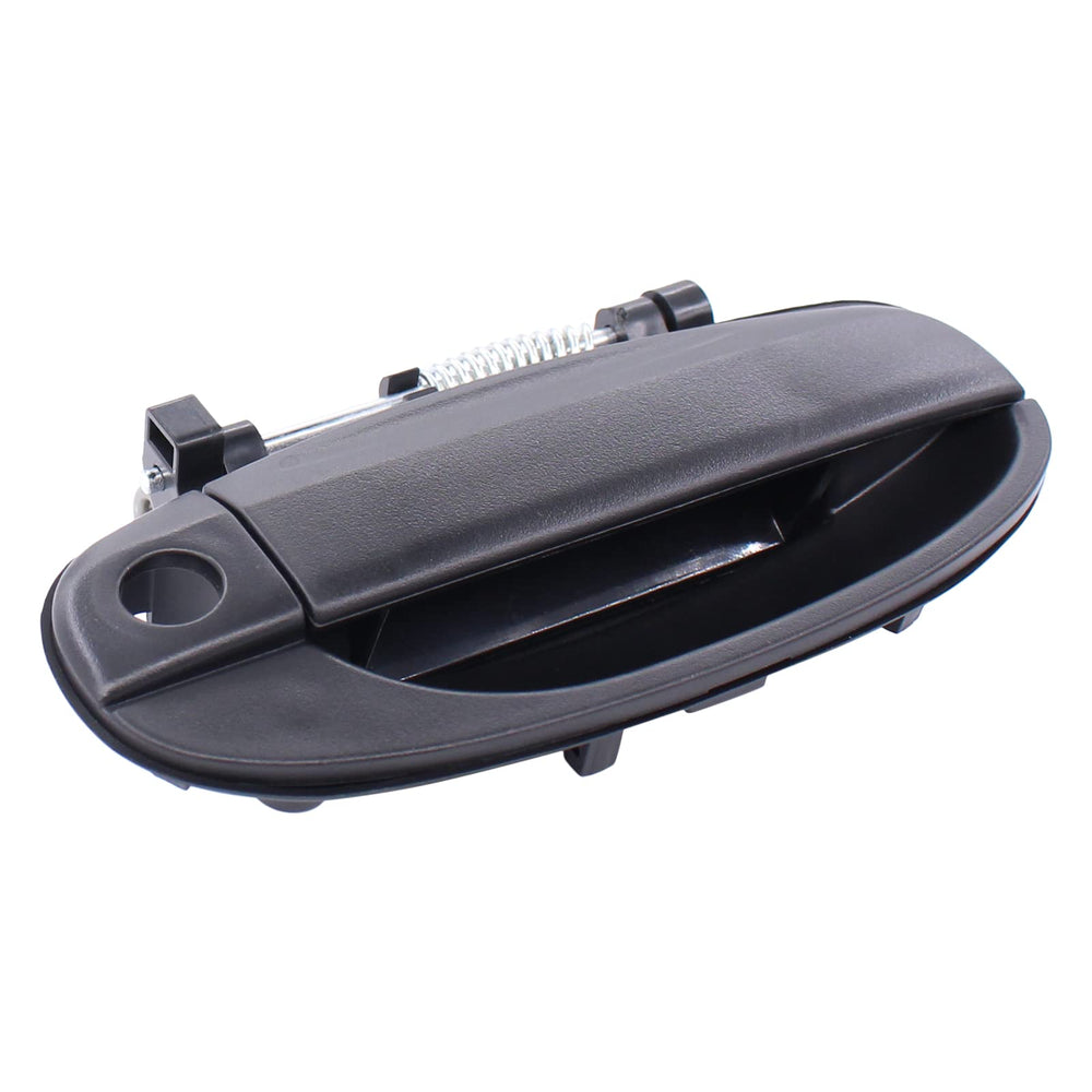 NewYall textured matte black exterior door handle for Chevrolet Aveo rear-left, weather-ready