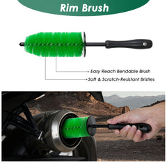 NexaBrush detailing brush 1 with mixed bristles for deep corner access