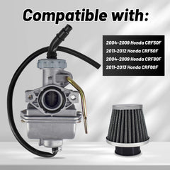 NexaNova PZ20 carburetor kit for SunL ATV 125cc supporting reliable fuel flow.