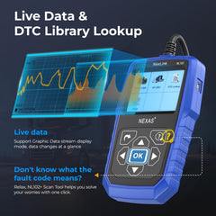 NEXAS NL102 DTC library helps quick code lookups and problem solving