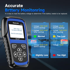 NEXAS NL102P diagnostic interface display simplifies truck diagnostics.