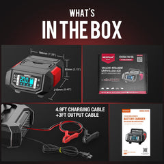 NEXPEAK safe charging with temperature compensation in extreme climates