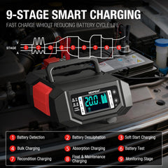 NEXPEAK provides overcurrent, short-circuit and temperature protections
