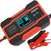 NEXPEAK NC201 quick charge mode powers 12V/24V batteries quickly and safely