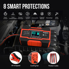 NEXPEAK NC201 temperature compensation adjusts charging for climate