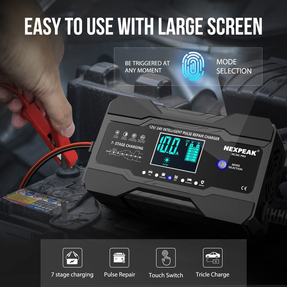 NEXPEAK temperature compensation sensor optimizing charge across climates