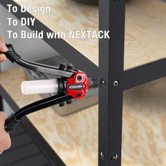 NEXTACK Rivet Gun Kit jam-fix feature enables quick restoration of work.