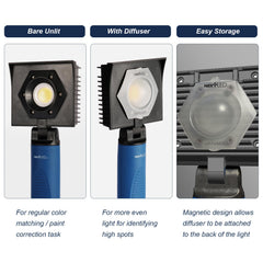 NextLED NT-V3505 ergonomic controls with battery indicator