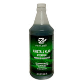 Nextzett Kristall Klar bottle pour enables easy dilution to 55 gallons of cleaner.