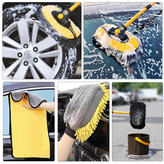 NEZENO car wash glove providing precise control during cleaning sessions.