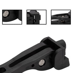 NFSpeeding tonneau clamps 4pc, closeup material, durable plastic and stainless steel construction