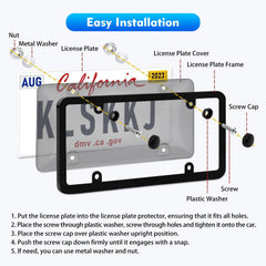 NGHEY durable-material license frame designed for long-lasting use.