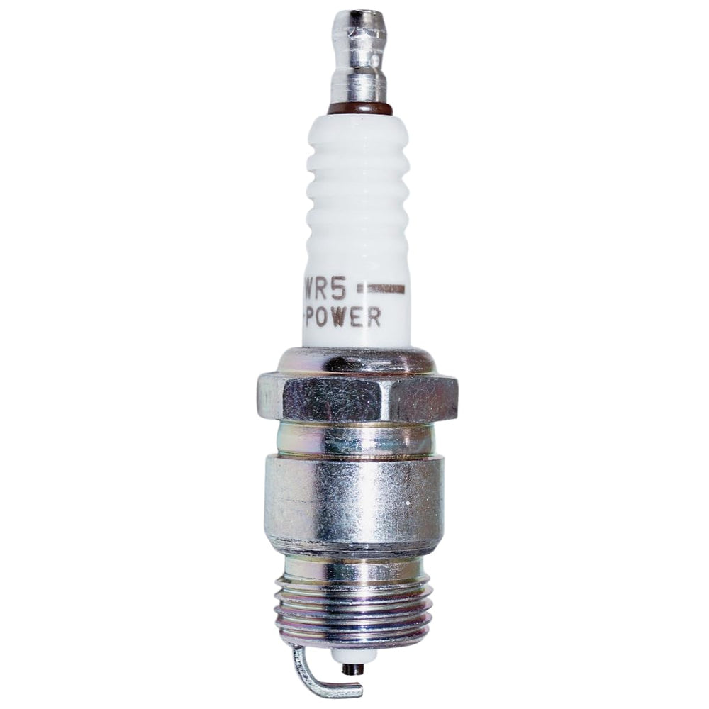 NGK 2438 V-Power spark plug center electrode nickel close-up for consistent ignition