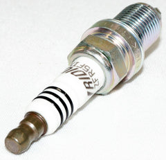 NGK 2477 spark plug packaging label showing four-pack value.