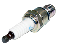 Engine installation-ready NGK spark plugs showing compact design