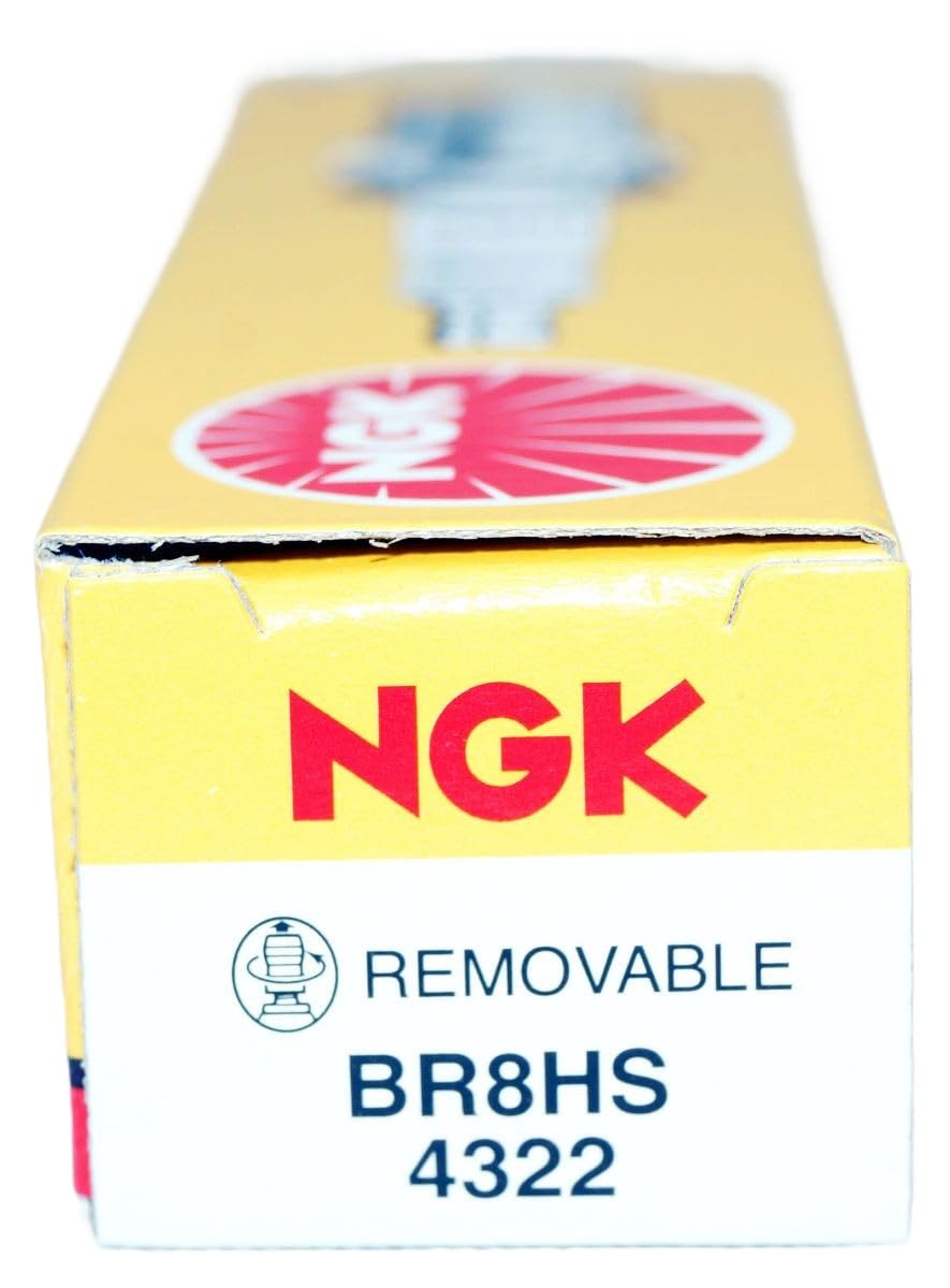 NGK 4322 BR8HS cold-rolled threads safeguard cylinder head